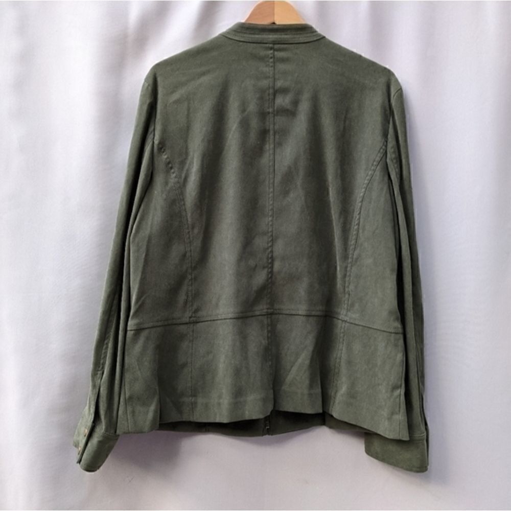 Jm Collection zipper jacket - Picture 8 of 10